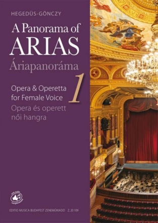 A Panorama of Arias 1 Female Voice and Piano Vocal Score