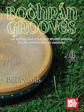 Bodhrn Grooves Bodhran Book & Media-Online