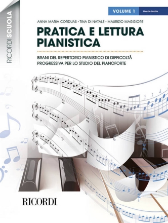 Pratica e lettura pianistica - Volume 1 Piano Book