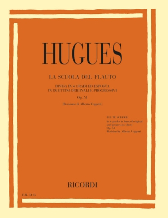 La scuola del flauto op. 51 Flute Duet Book