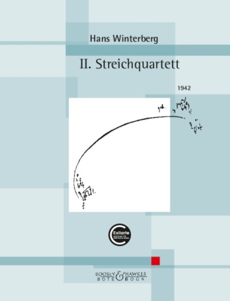 II. Streichquartett Streichquartett Partitur und Stimmen