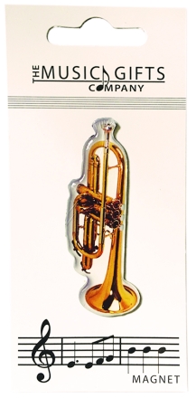 Trumpet Fridge Magnet