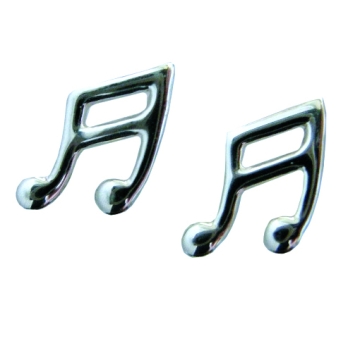 Sterling Silver Quaver Earrings