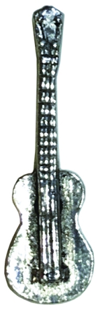 Pewter Pin Badge Ukulele