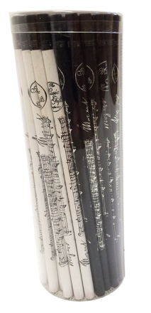 Mozart Pencils with Eraser