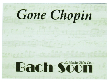 Gone ChopinBach Soon Sticky Pad