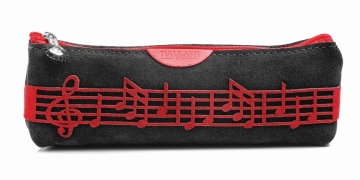 Music Score Suede Long Case.