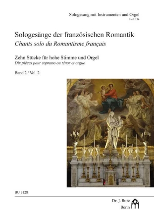 Sologesnge der franzsischen Romantik Band 2 fr hohe Stimme und Orgel