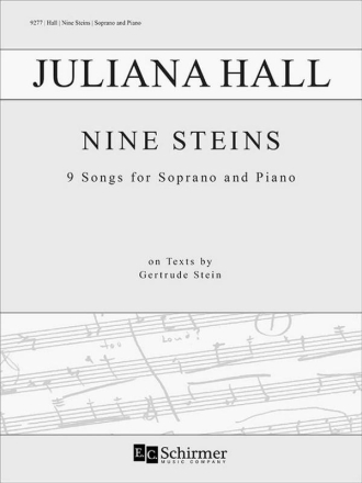 Nine Steins Soprano Voice and Piano Book