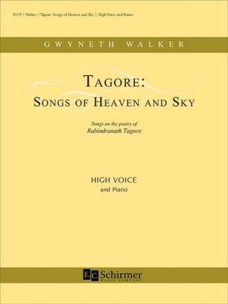 Tagore: Songs of Heaven and Sky High Voice and Piano Book