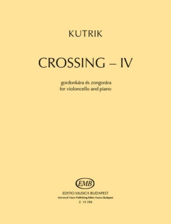 Crossing - IV Cello and Piano Book and Part(s)