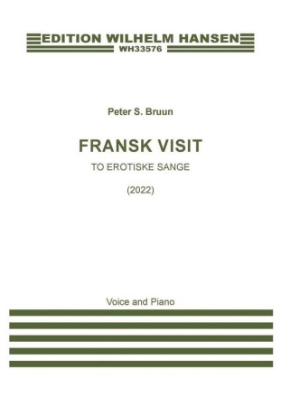 Fransk Visit Voice and Piano Score