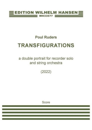 Transfigurations Concerto String Orchestra and Solo Score