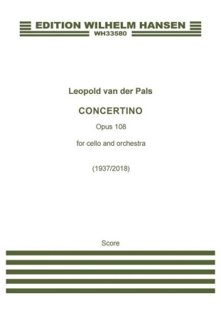 Concertino For Cello And Orchestra Orchestra and Cello Score