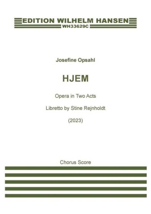 Hjem Opera Vocal Score