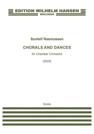 Chorals And Dances Orchestra Score