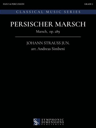 Persischer Marsch 5-Part Flexible Band and Percussion Score