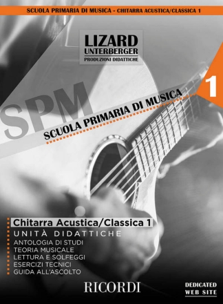 Chitarra acustica / classica vol. 1 Guitar Book [Softcover]