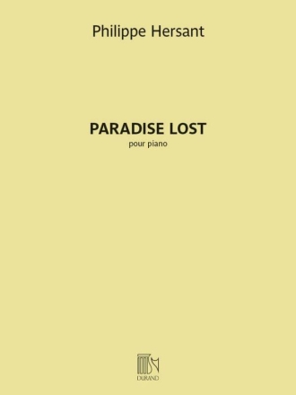 Paradise Lost pour piano