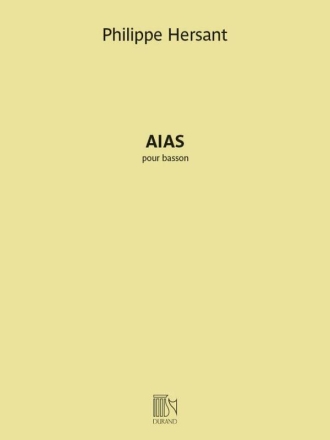 Aias Fagott Solo Libro [tapa blanda]