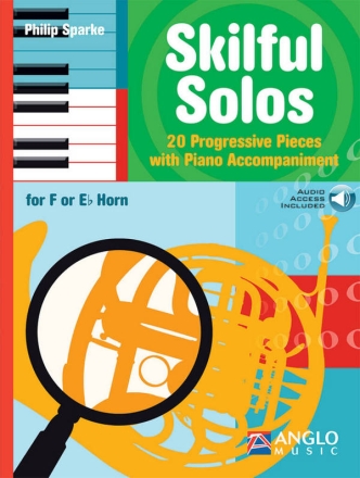 Skilful Solos Horn Solo Buch,  Einzelstimme und Online-Audio