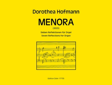 Menora (2023) -Sieben Reflexionen fr Orgel- Orgel Partitur