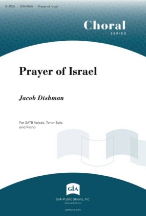 Prayer of Israel Gemischter Chor mit Klavier/Orgel Chorpartitur