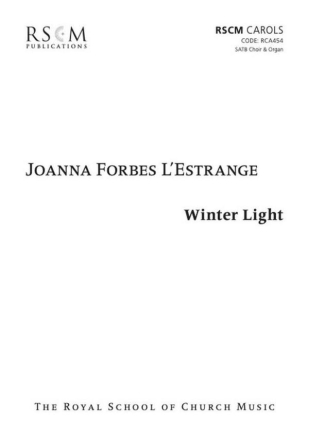 Winter Light Gemischter Chor mit Klavier/Orgel Chorpartitur