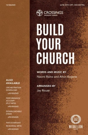 Build Your Church Gemischter Chor mit Ensemble Chorpartitur