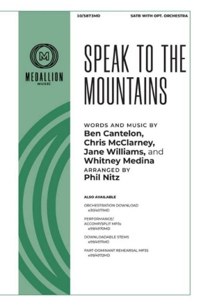 Speak to the Mountains Gemischter Chor mit Ensemble Chorpartitur