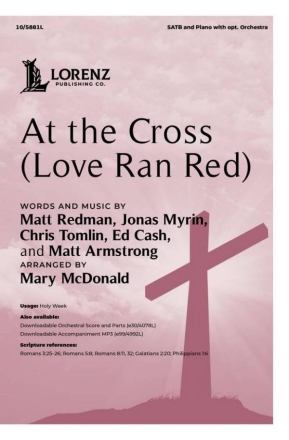 At the Cross (Love Ran Red) Gemischter Chor mit Ensemble Chorpartitur