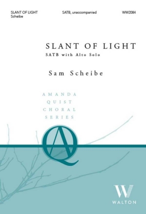 Slant of Light Gemischter Chor mit Begleitung Chorpartitur