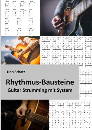 Rhythmus-Bausteine Guitar Strumming mit System Spiralbindung