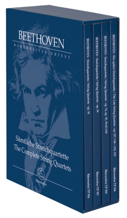 Smtliche Streichquartette  Studienpartitur, Sammelband, Urtextausgabe