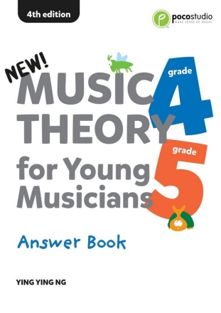 Music Theory for Young Musicians  Answer Book 4ED G4-5 Any