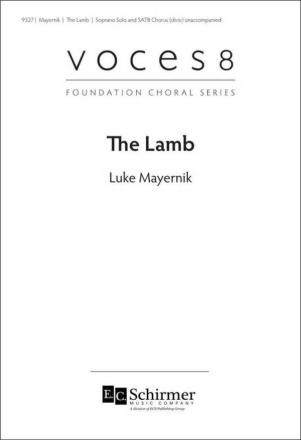 The Lamb Gemischter Chor A cappella Chorpartitur