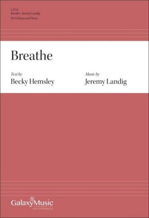 Breathe Frauenchor mit Klavier/Orgel Chorpartitur