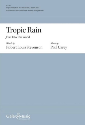 Tropic Rain Gemischter Chor mit Ensemble Chorpartitur