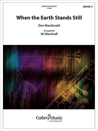 When The Earth Stands Still Blasorchester Partitur und Stimmen