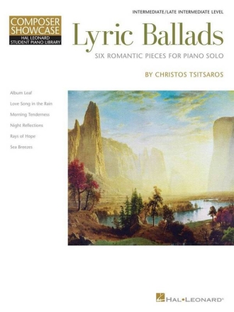 Lyric Ballads Klavier Solo Buch