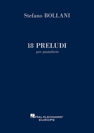 18 Preludi per pianoforte Klavier Solo Buch