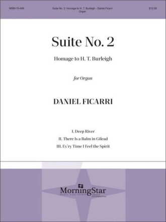 Suite No. 2 Orgel Buch