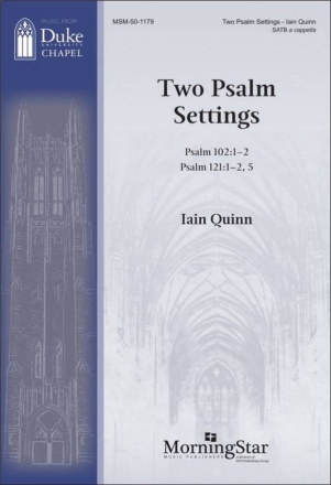 Two Psalm Settings Gemischter Chor A cappella Chorpartitur