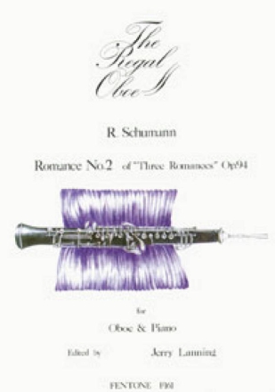 Romance No. 2 of 'Three Romances' Op. 94 Oboe Buch