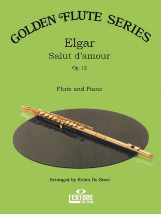 Salut D'Amour - Flute And Piano Flte Buch