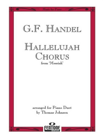 Hallelujah Chorus Piano Duet Buch