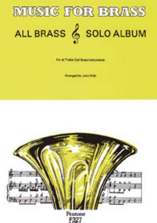 All Brass Solo Album Treble Clef Instruments Buch