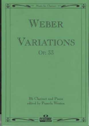 Variations Op.33 Klarinette Buch