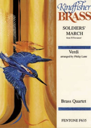 Soldiers' March Blechblserquartett Partitur + Stimmen