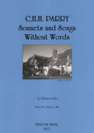 Sonnets and Songs Without Words Klavier Buch